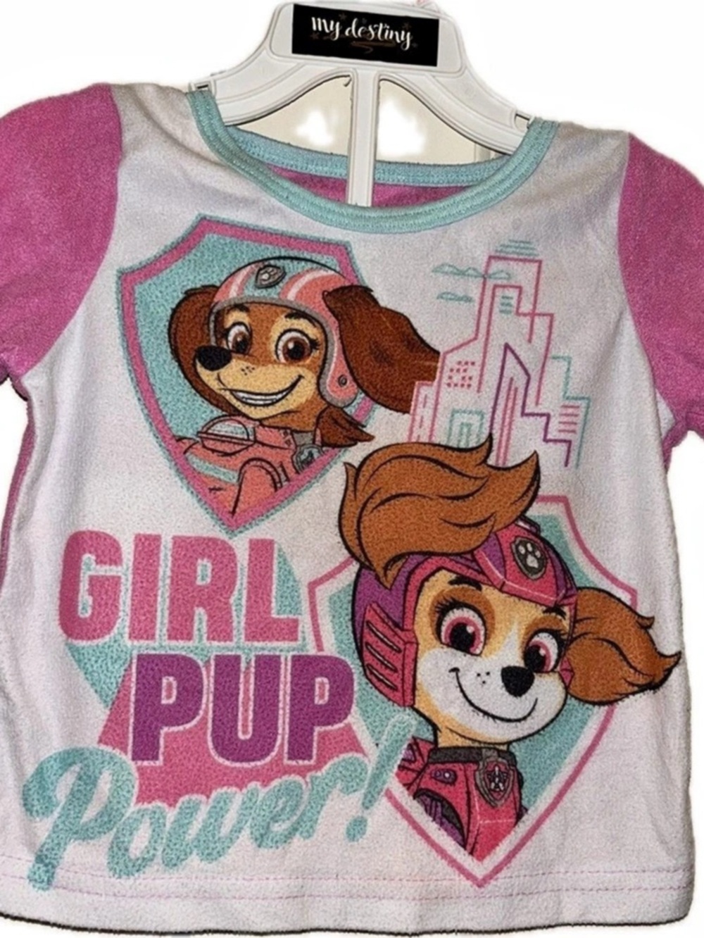Jumping Beans Girls Graphic Tees 2-Pack in Pink